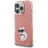Etui Karl Lagerfeld IML Aquarelle        Choupette & Logo do iPhone 16 Pro różowy